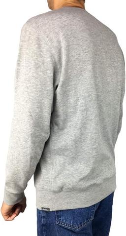 Eddie Bauer Men's Long Sleeve Sweatshirt L - Heather Ash