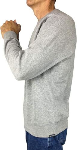 Eddie Bauer Men's Long Sleeve Sweatshirt L - Heather Ash