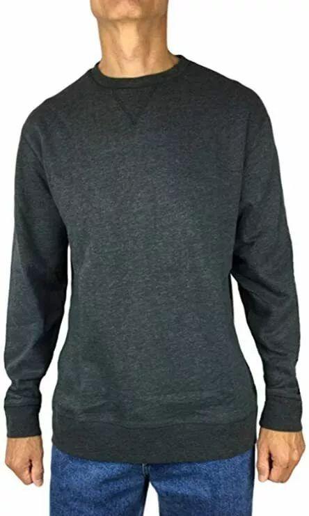 Eddie Bauer  Men's Long Sleeve Sweatshirt S - Charcoal - Brand New