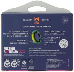 EFM Camera Lens Armour for iPhone 14 / 14 Plus - Rainbow