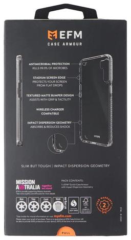 EFM Zurich Series Phone Case for Samsung Galaxy A91 - Clear