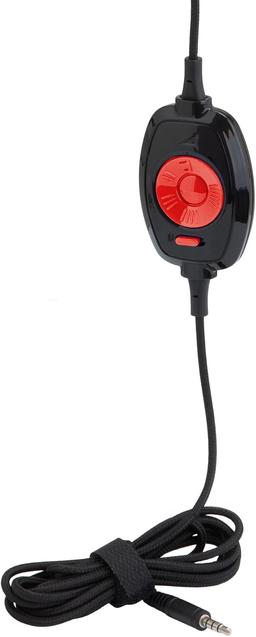 Egghead Skylab Over Ear Wired Gaming Headset - Black/Red