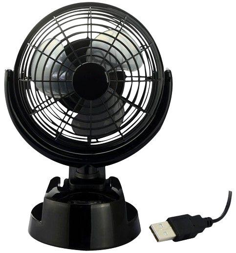 E-Joy  Lileng-823 USB Mini Fan (EJ-0022) - Black - Excellent