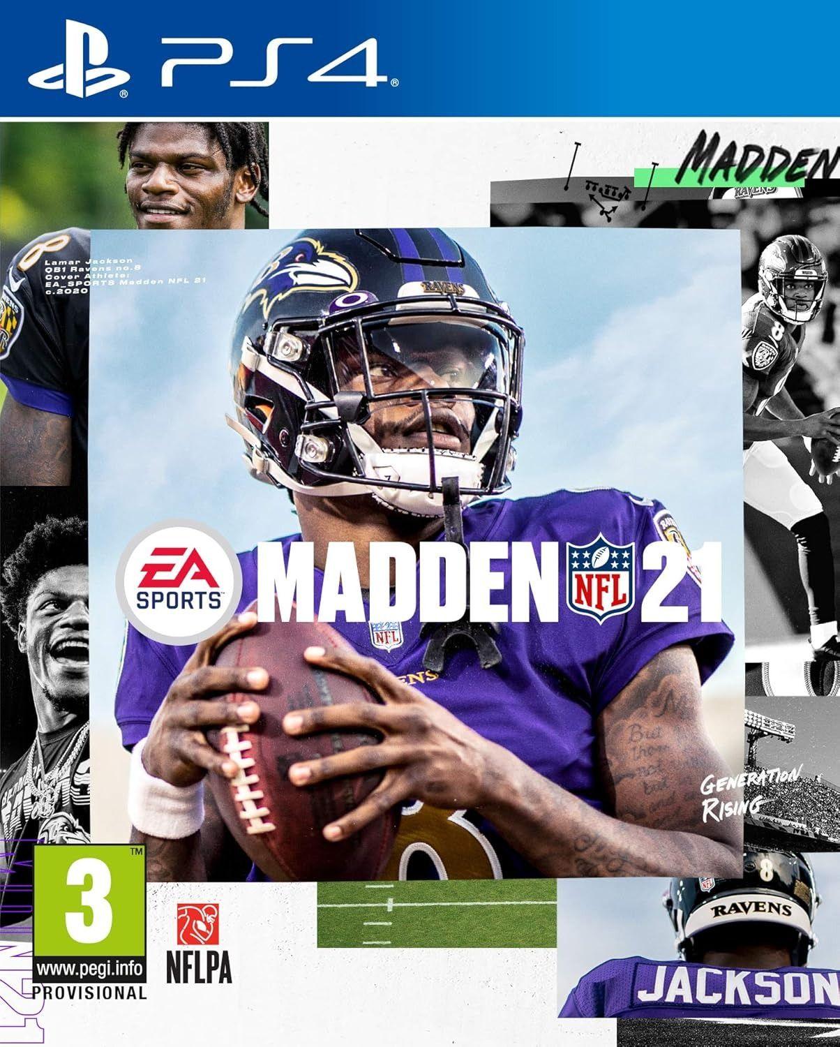 Electronic Arts  Madden NFL 21 for PlayStation 4 - Blue - Excellent