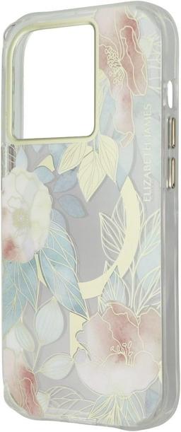 Elizabeth James Phone Case with MagSafe for iPhone 14/13 - Blooms in Bordeaux