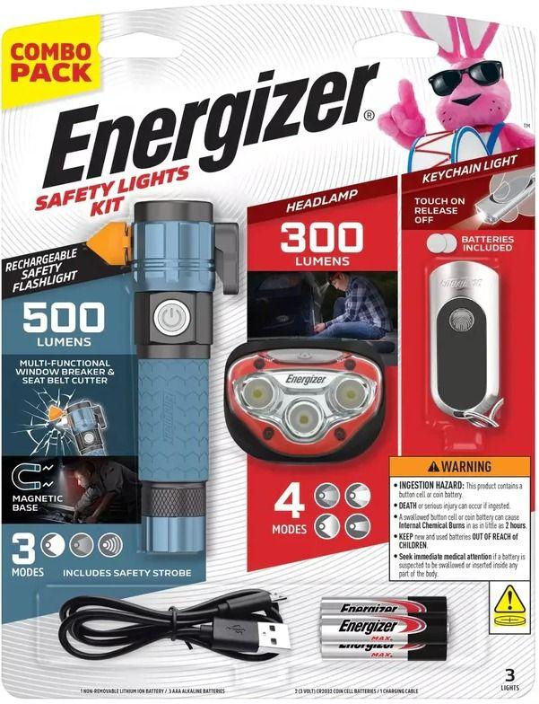 Energizer  3-Piece Safety Light - Default - Excellent
