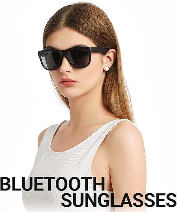 Enzemit GS01 Smart Bluetooth Audio Sunglasses - Black