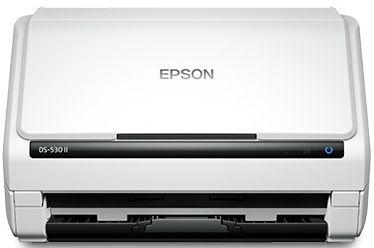 Epson DS-530 II Duplex 600 DPI 35PPM Document Scanner - White
