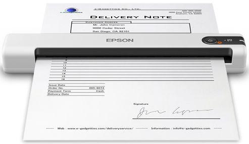 Epson  DS-70 Portable Document Scanner - White - Excellent