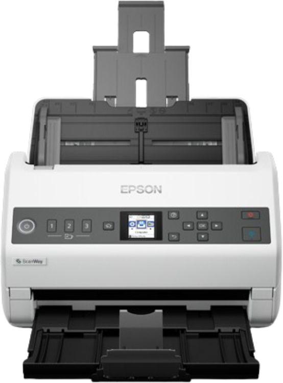 Epson DS-730N Network Color Document Scanner - White