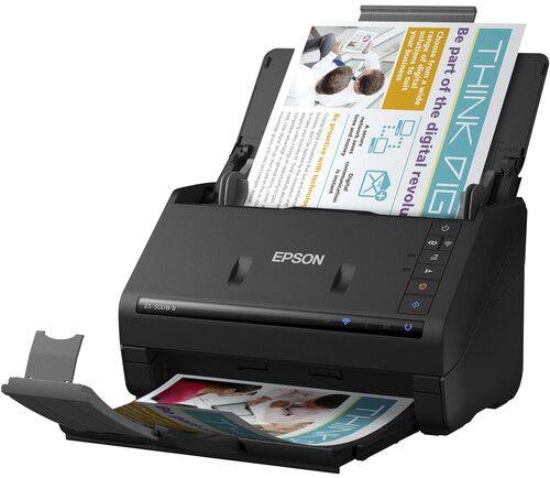 Epson ES-500W II Wireless Duplex Document Scanner - Black