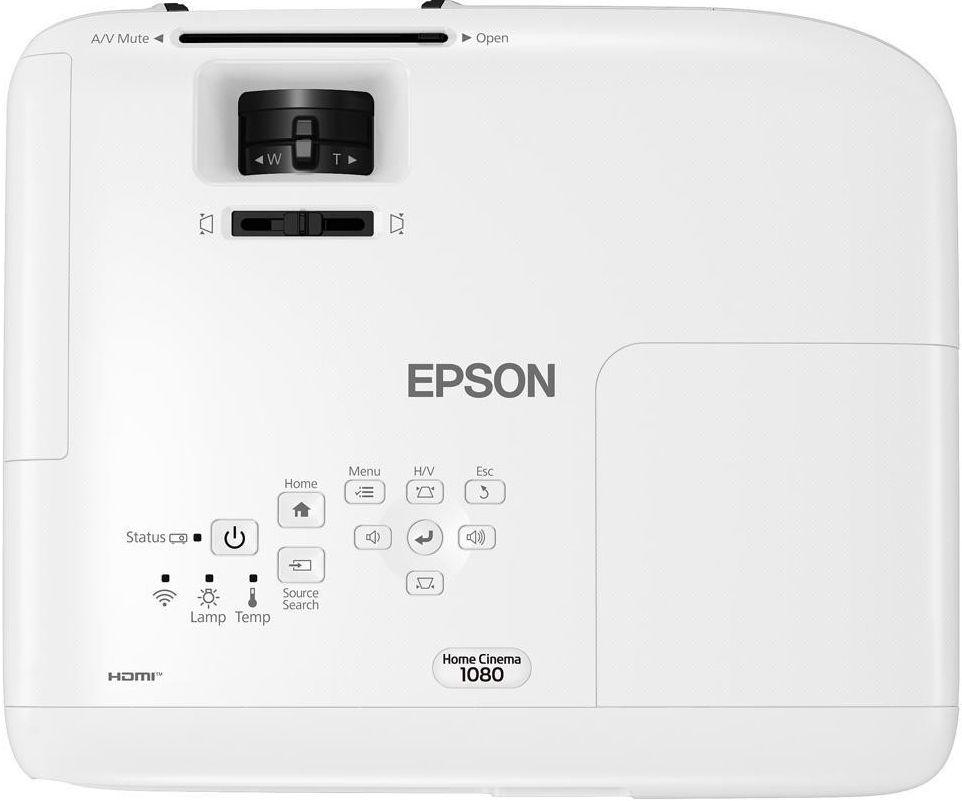 Epson Home Cinema 1080 3LCD 1080p Projector - White