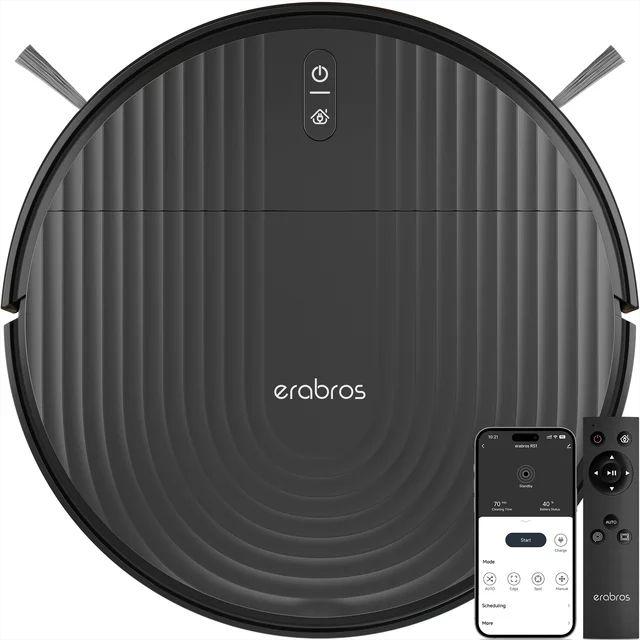 Erabros  RS1 Robot Vacuum Cleaner - Black - Excellent