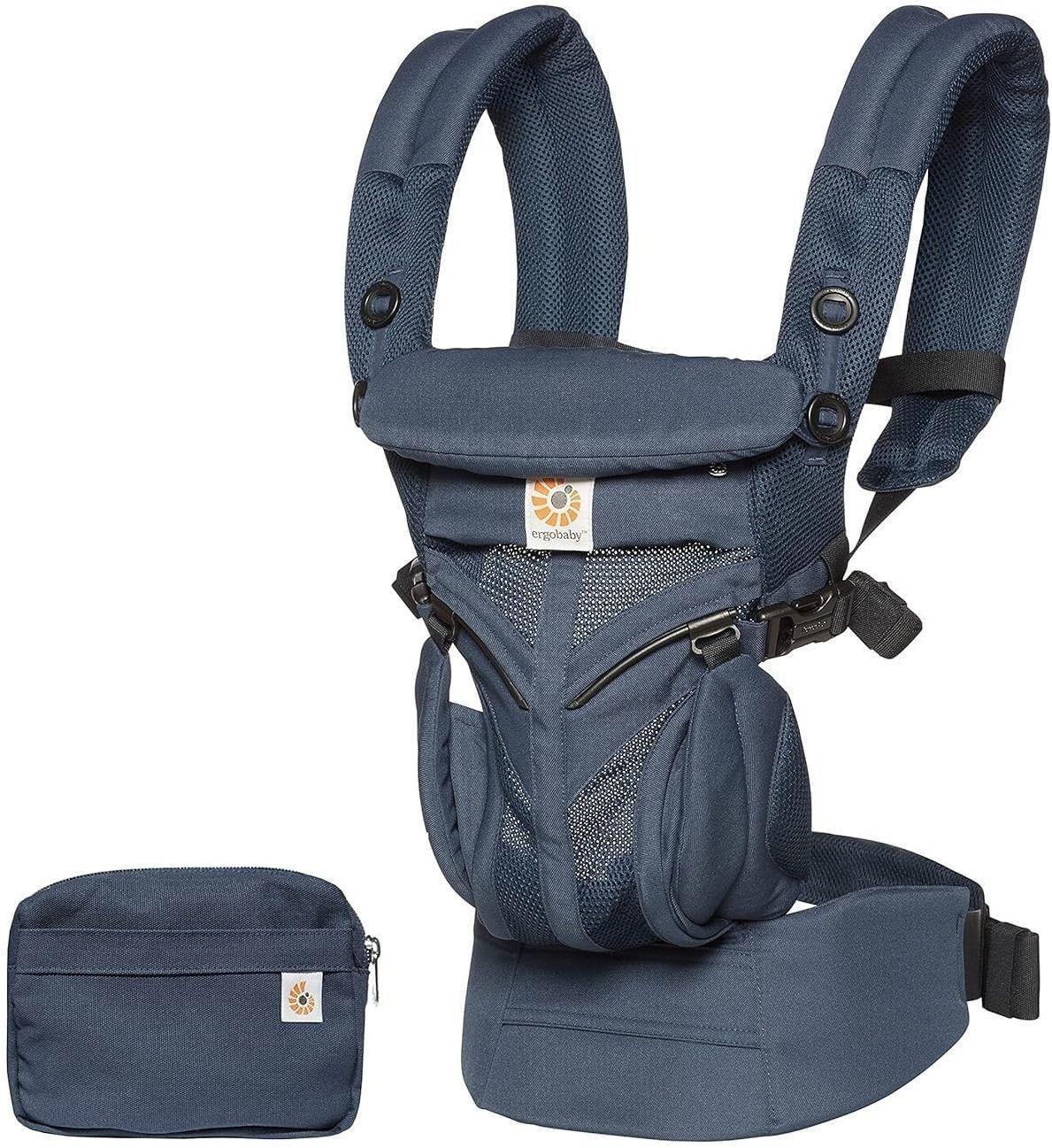 Ergobaby  Omni 360 All-Position Baby Carrier for Newborn to Toddler with Lumbar Support & Cool Air Mesh - Midnight Blue - Excellent