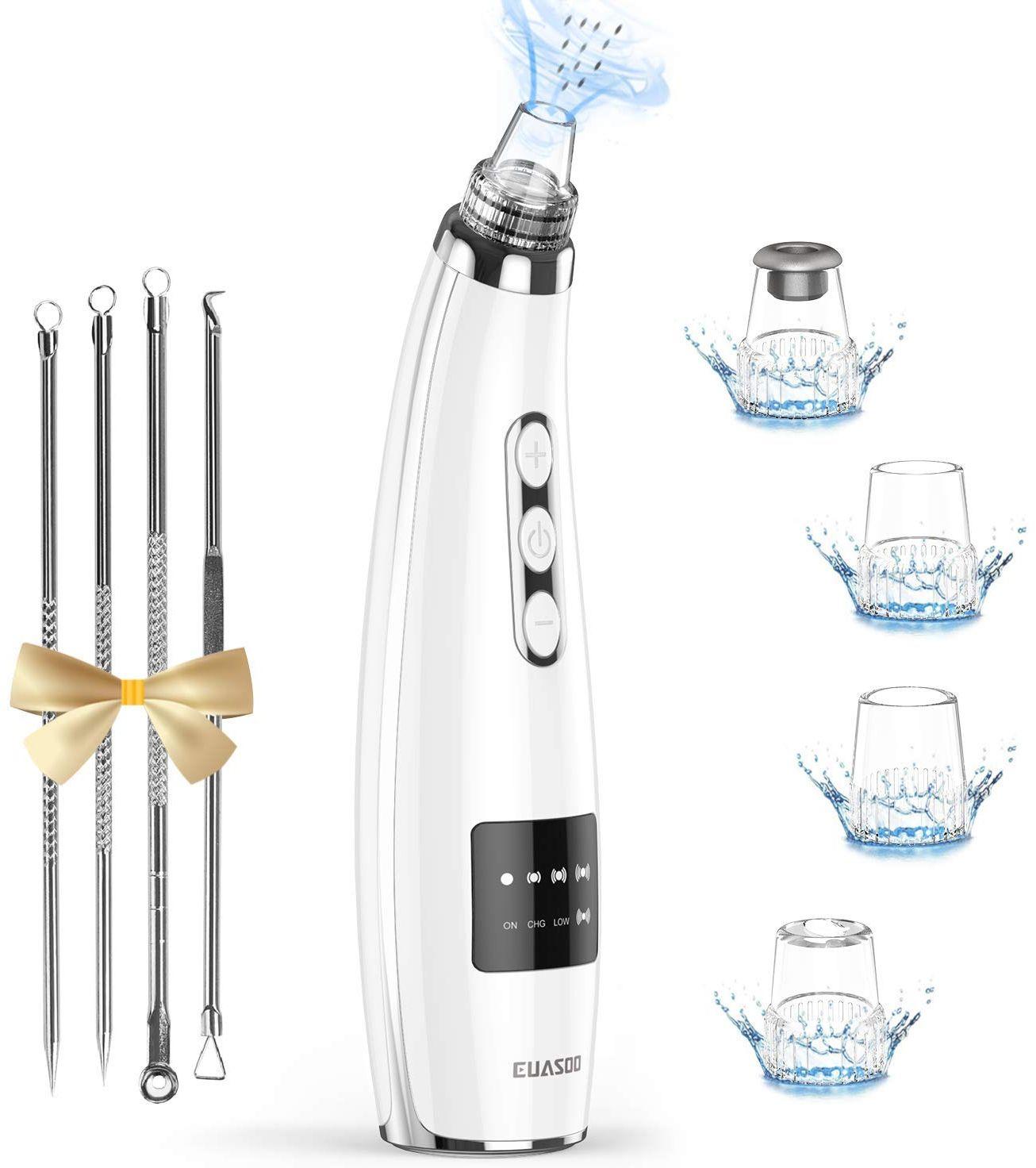 Euasoo  JHF-15 Blackhead Remover Pore Cleaner Kit - White - Excellent
