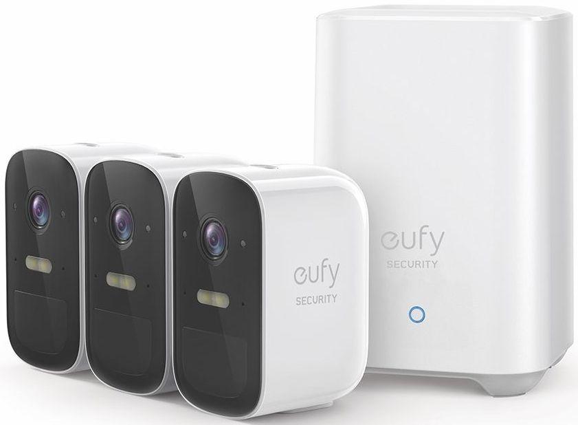 Eufy Cam 2C Wire Free Full HD Security Camera 3 Set