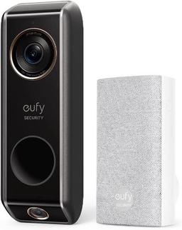 Eufy Security S330 Video Doorbell (Wired) with Chime - Black