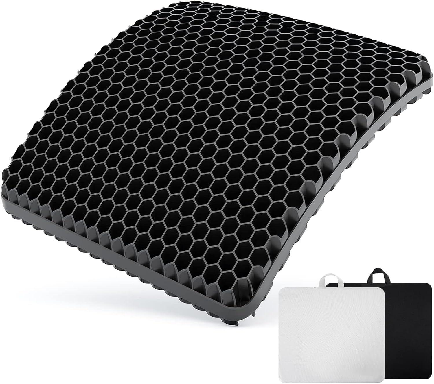 Evnoste  Gel Seat Cushion (L) - Black - Excellent