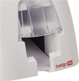 Evolis Badgy100 Color Plastic Card Printer - Black