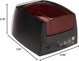 Evolis Badgy100 Color Plastic Card Printer - Black