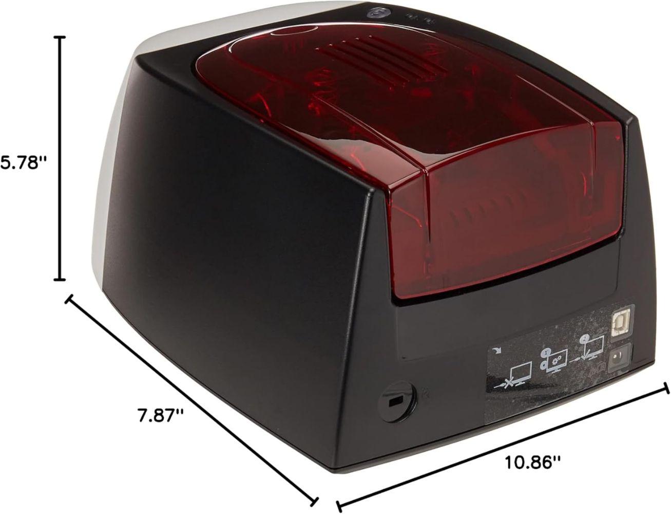 Evolis Badgy100 Color Plastic Card Printer - Black