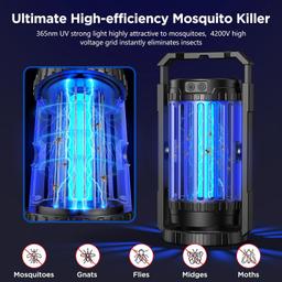Evolpol Solar Insect Bug Zapper - Black