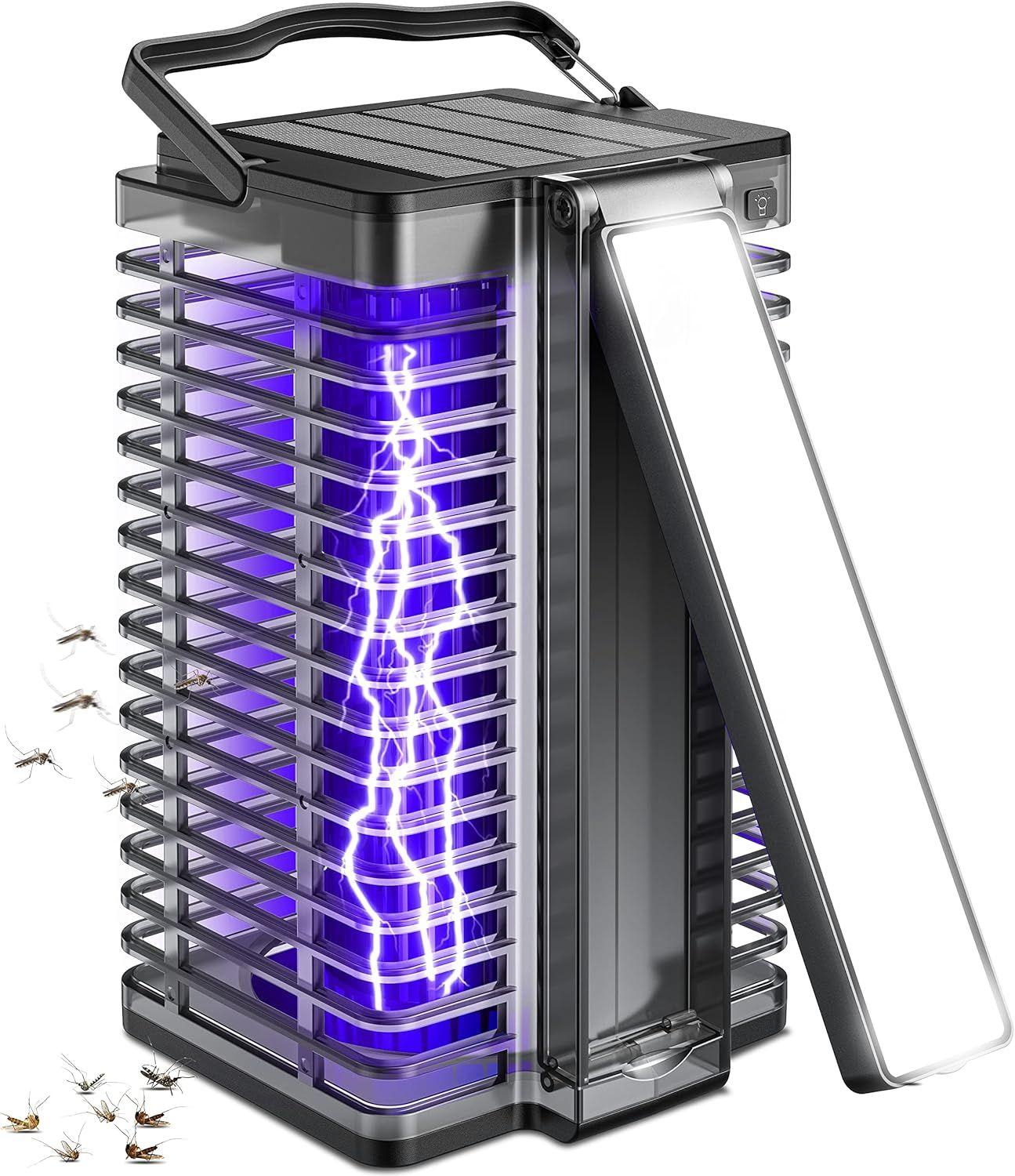 Evolpol  Wireless Solar Bug Zapper SOBZ-01 - Gray - Excellent