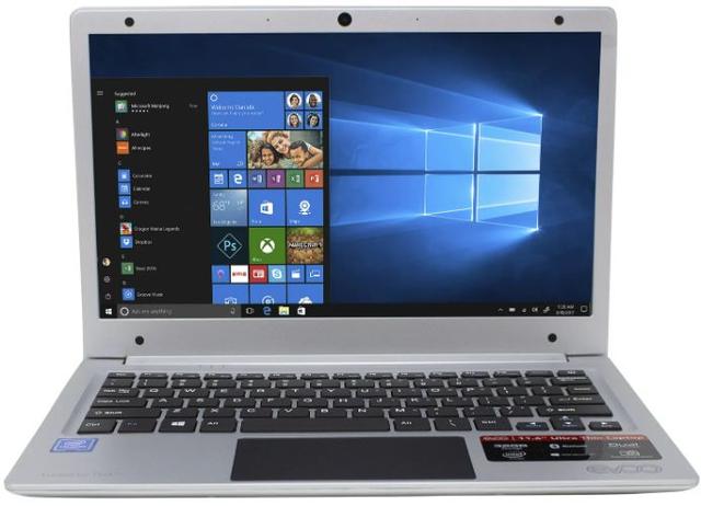 EVOO TEV-C-116-1 Notebook 11.6" Intel Celeron N3350 1.1GHz in Silver in Good condition