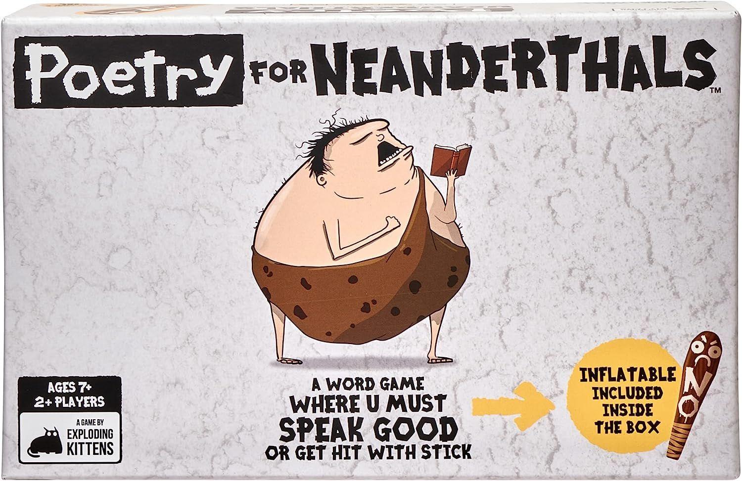 Exploding Kittens LLC  Poetry for Neanderthals - Grey - Excellent