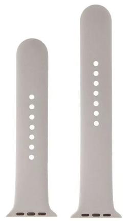 Fantek Silicone Watch Band for Apple Watch 42mm - Light Gray