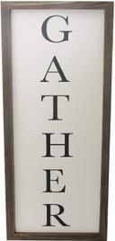 Farmhouse 36" Wall Sign (Gather)