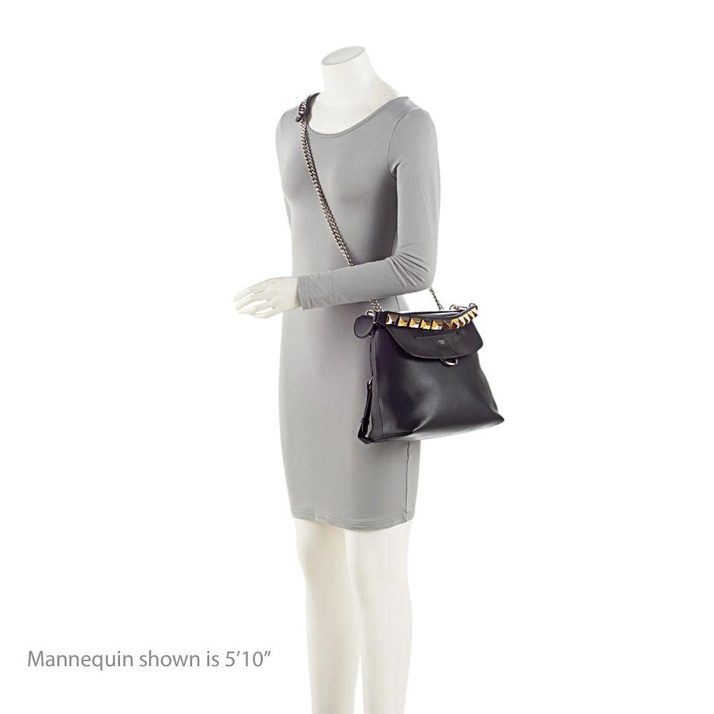 Fendi Leather Back To School Backpack - Leather - Black