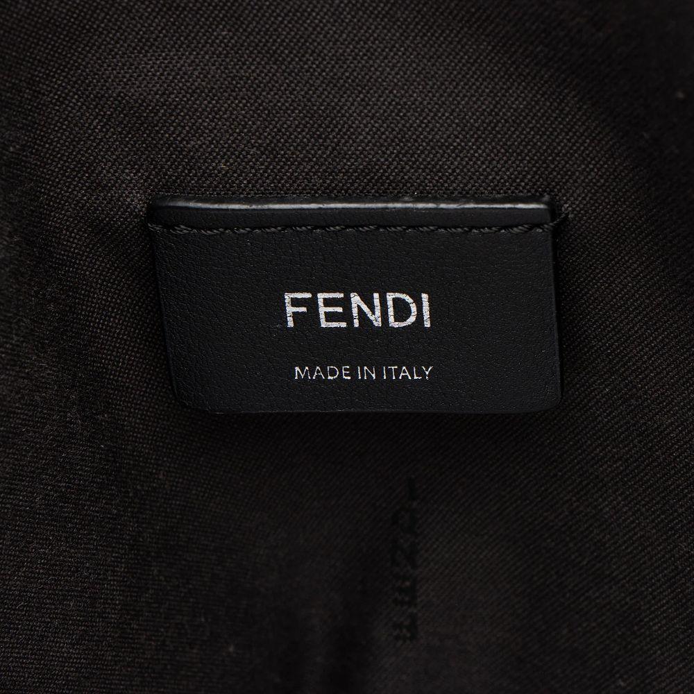 Fendi Leather Back To School Backpack - Leather - Black