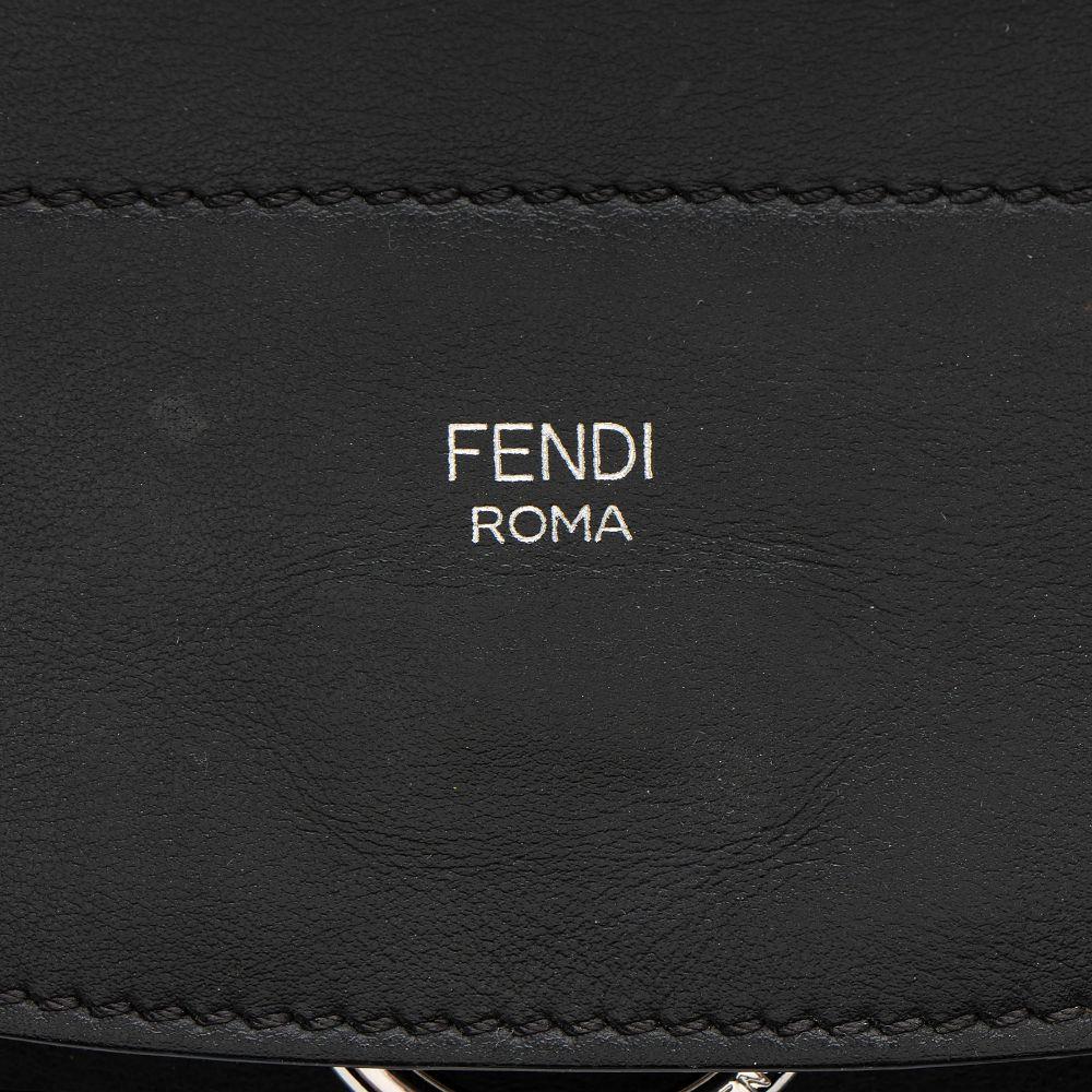 Fendi Leather Back To School Backpack - Leather - Black