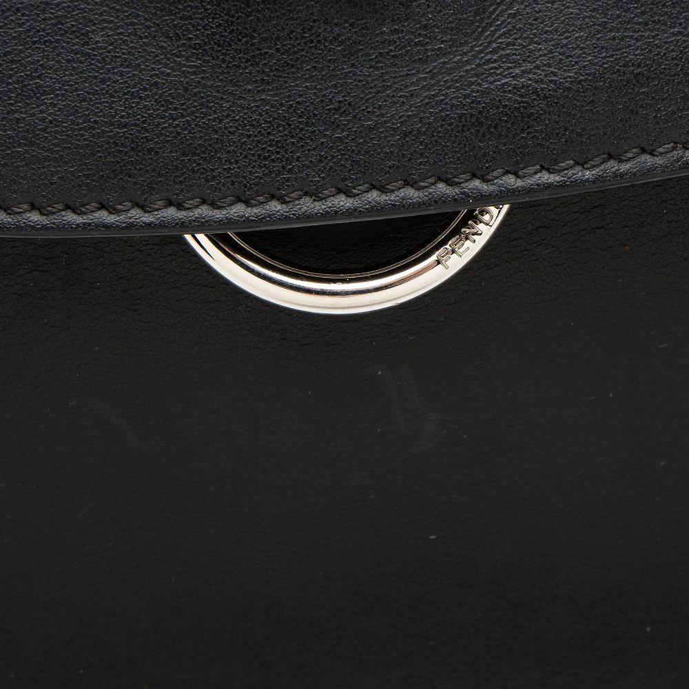 Fendi Leather Back To School Backpack - Leather - Black