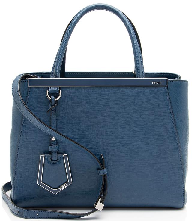 Fendi Leather Petite 2Jours Tote