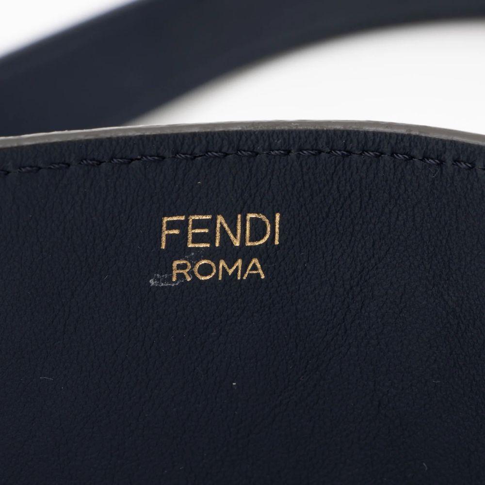 Fendi Suede Calfskin Grace Flip Tote
