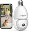 Fexfor Light Bulb Security Cameras ZY-C1 - White
