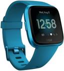 Fitbit Versa Lite Edition Smartwatch Aluminum in Marina Blue in Excellent condition
