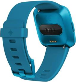 Fitbit Versa Lite Edition Smartwatch - Marina Blue Aluminum Case with Marina Blue Silicone Sport Band