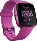 Fitbit Versa Lite Edition Smartwatch Aluminum in Mulberry in Excellent condition