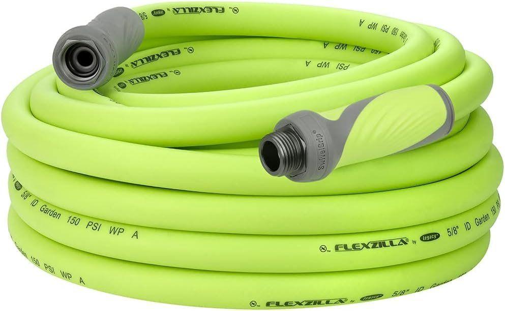 Flexzilla  HFZG550YWS-E Garden Hose with SwivelGrip - Green - Premium