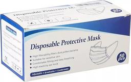 Fohwa Disposable Protective Face Mask (50 Pieces) - White