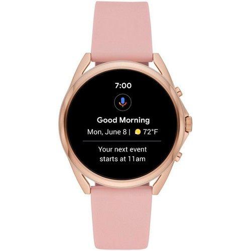 Fossil Gen 5 Smartwatch - 8GB - Blush Silicone/ Stainless Rose Gold Case