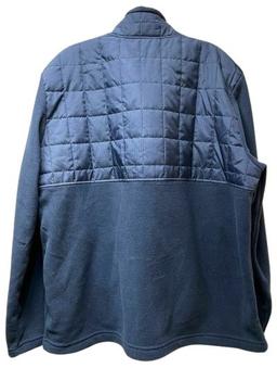 Free Country Men's Overlay Fleece Jacket L - Dark Navy