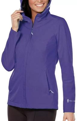 Free Country Women's Waterproof Rain Jacket L - Classic Purple