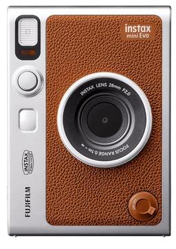 Fujifilm Instax Mini Evo Instant Camera - Brown