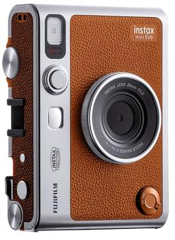 Fujifilm Instax Mini Evo Instant Camera - Brown