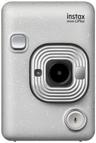 Fujifilm Instax Mini Liplay Hybrid Instant Camera - Stone White