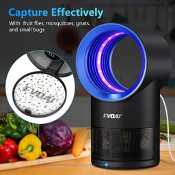 FVOAI Zap M3 Pro Fruit Fly Trap - Black/Blue